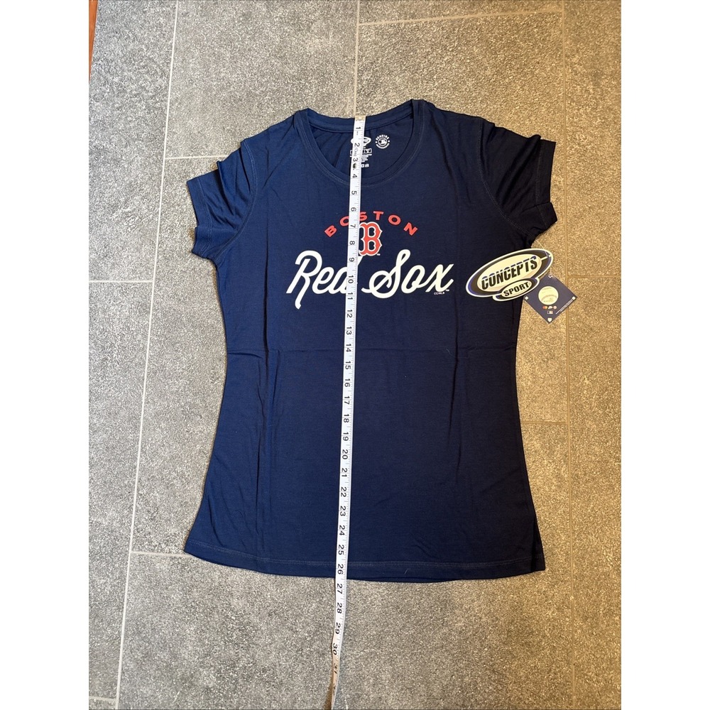 New Boston Red Sox PJ Set Pant Shirt And Top Sleep Light Size Medium 2PC Ladies - Picture 15 of 16